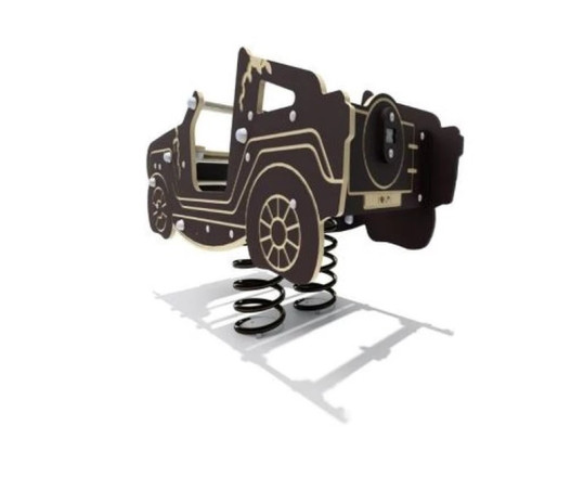 Jeu ressort jeep 2 places A SCELLER