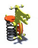 Jeu ressort crocodile 1 place A SCELLER