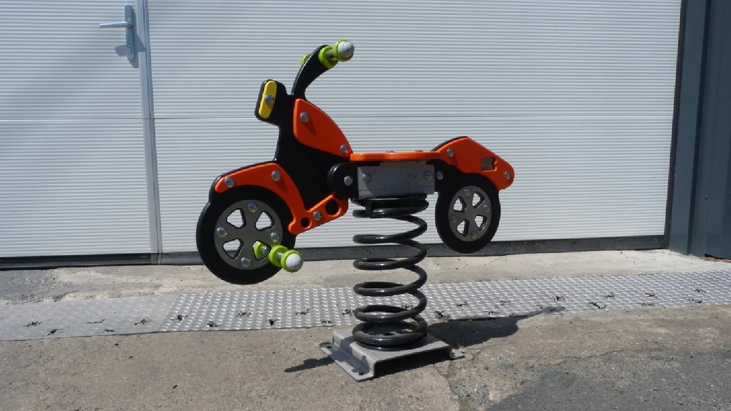 Jeu ressort moto 1 place A SCELLER