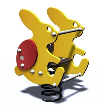 Jeu ressort lapin 1 place A SCELLER