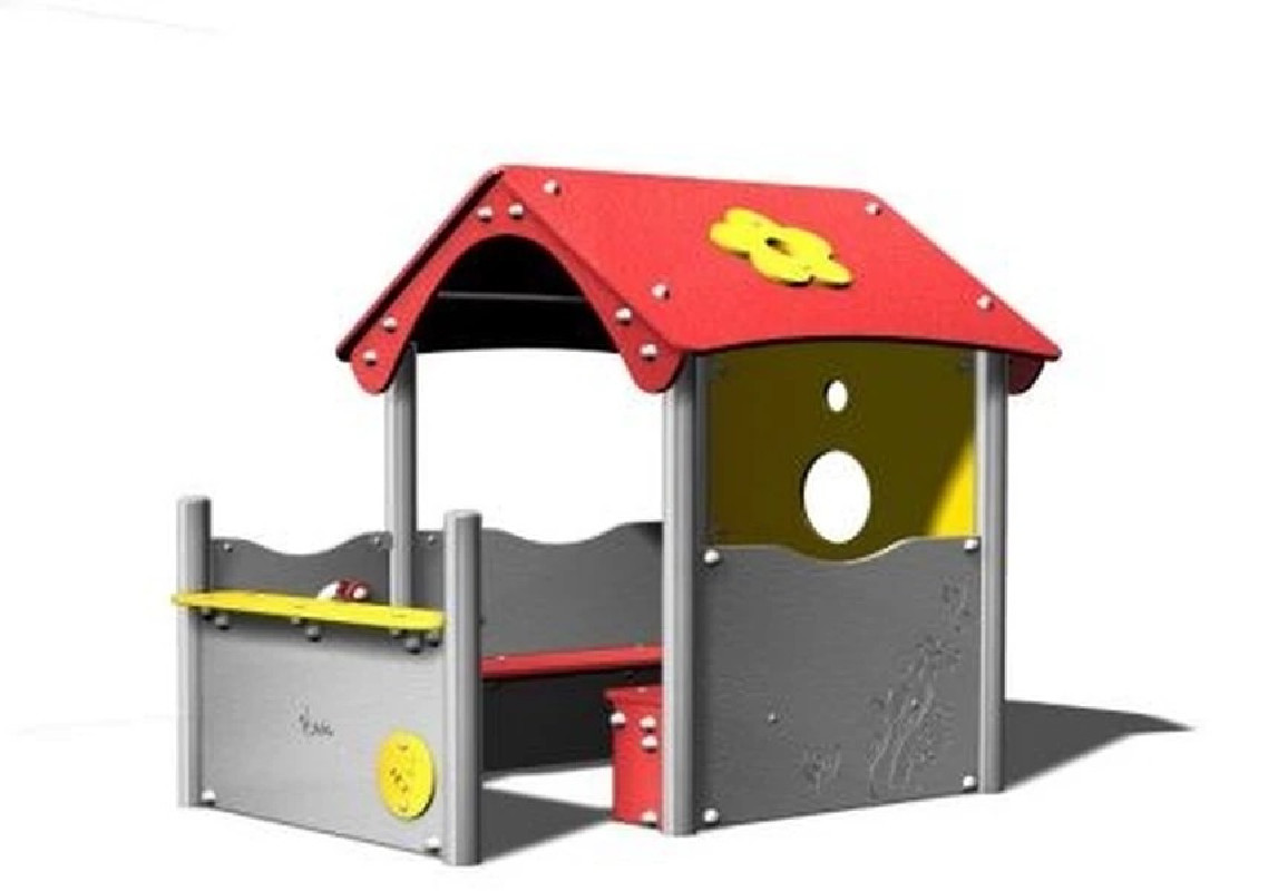Maisonnette en inox Lima