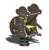 Jeu ressort singe 1 place A SCELLER