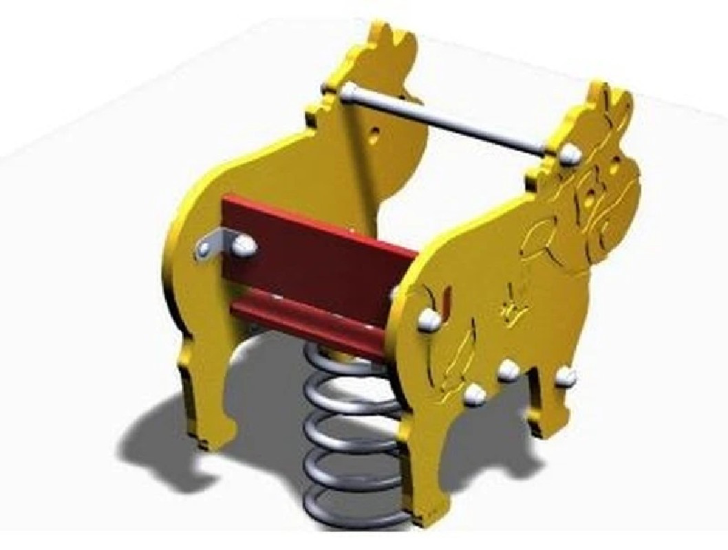 Jeu ressort vache 1 place A SCELLER