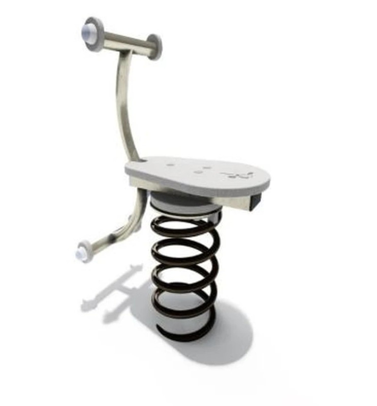 Jeu ressort velo inox 1 place A SCELLER