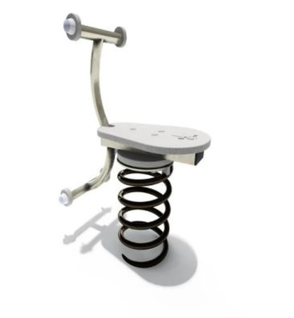 Jeu ressort velo inox 1 place A SCELLER