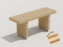 Table MODULAM pin non traité cl IV