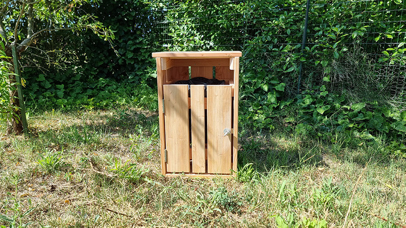 Corbeille en bois des Cevennes 35L