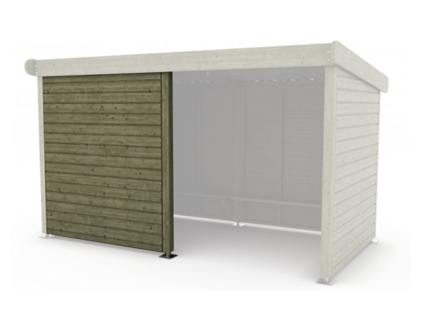 OPTION - PAROI DE FAÇADE COUPE-VENT Ht 2 m