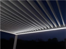 Éclairage LED pour pergola bioclimatique