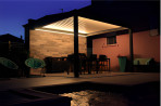 Éclairage LED pour pergola bioclimatique