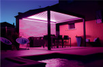 Éclairage LED pour pergola bioclimatique