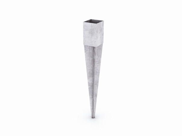 Support de poteau à enfoncer L 75 cm