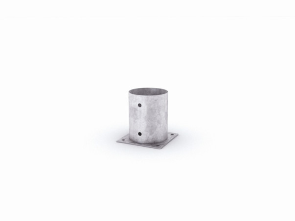 Support rondins à Fixer - l 15 cm