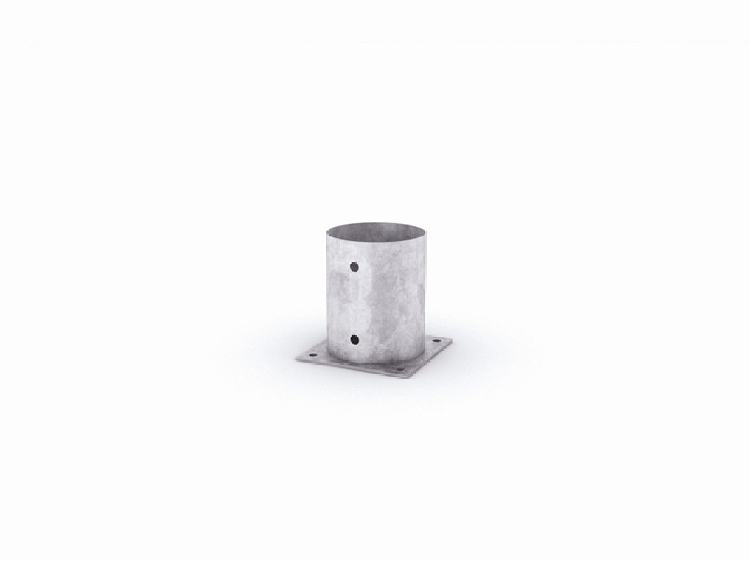 Support rondins à Fixer - l 15 cm