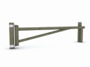 Barrière pivotante (rondins)
