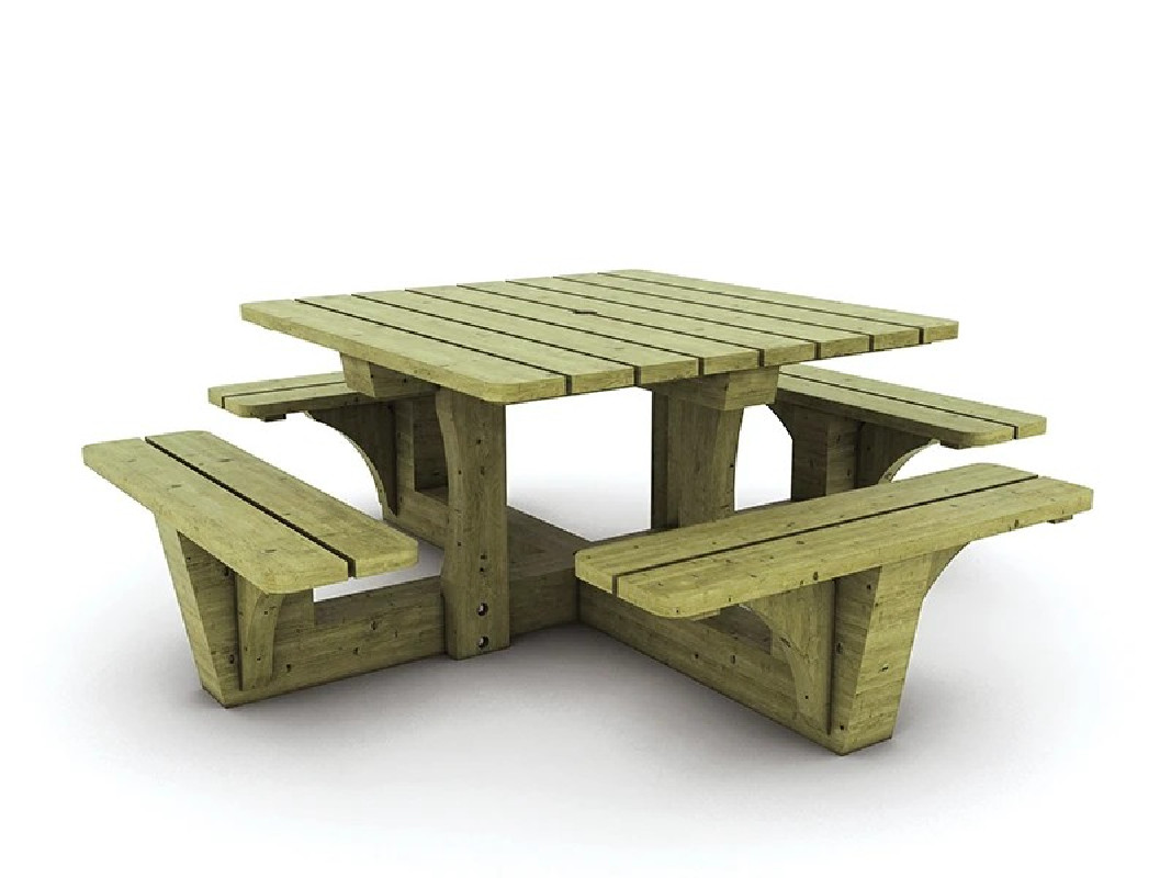 Table bois 4 places Bangor