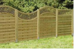 Palissade Biscarosse bois Pin CL4 H179 - L 178 cm