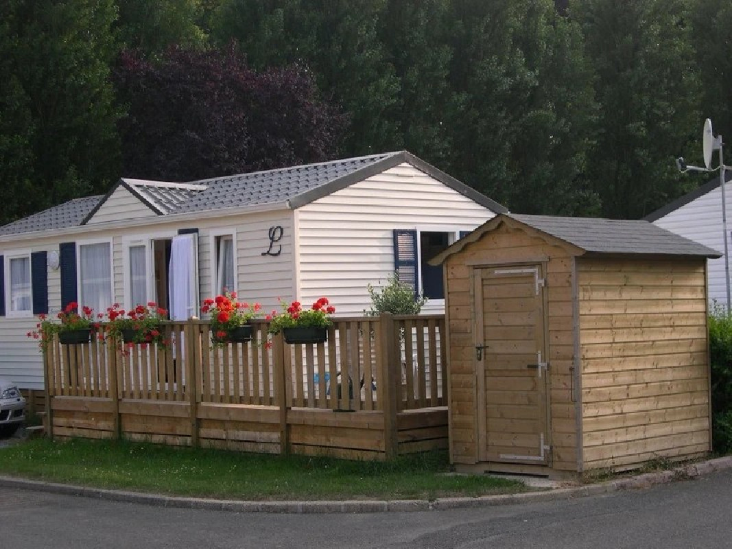 Abri de jardin Tombelaine  toit 2 pentes