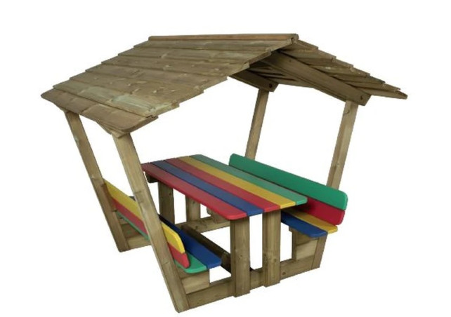 Table cabane pin CL IV