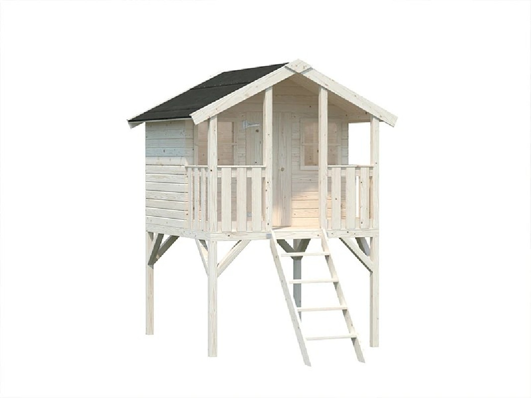 Cabane maisonnette sur pilotis enfants TOBY - 2.1 m2