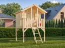 Cabane maisonnette sur pilotis enfants TOBY - 2.1 m2