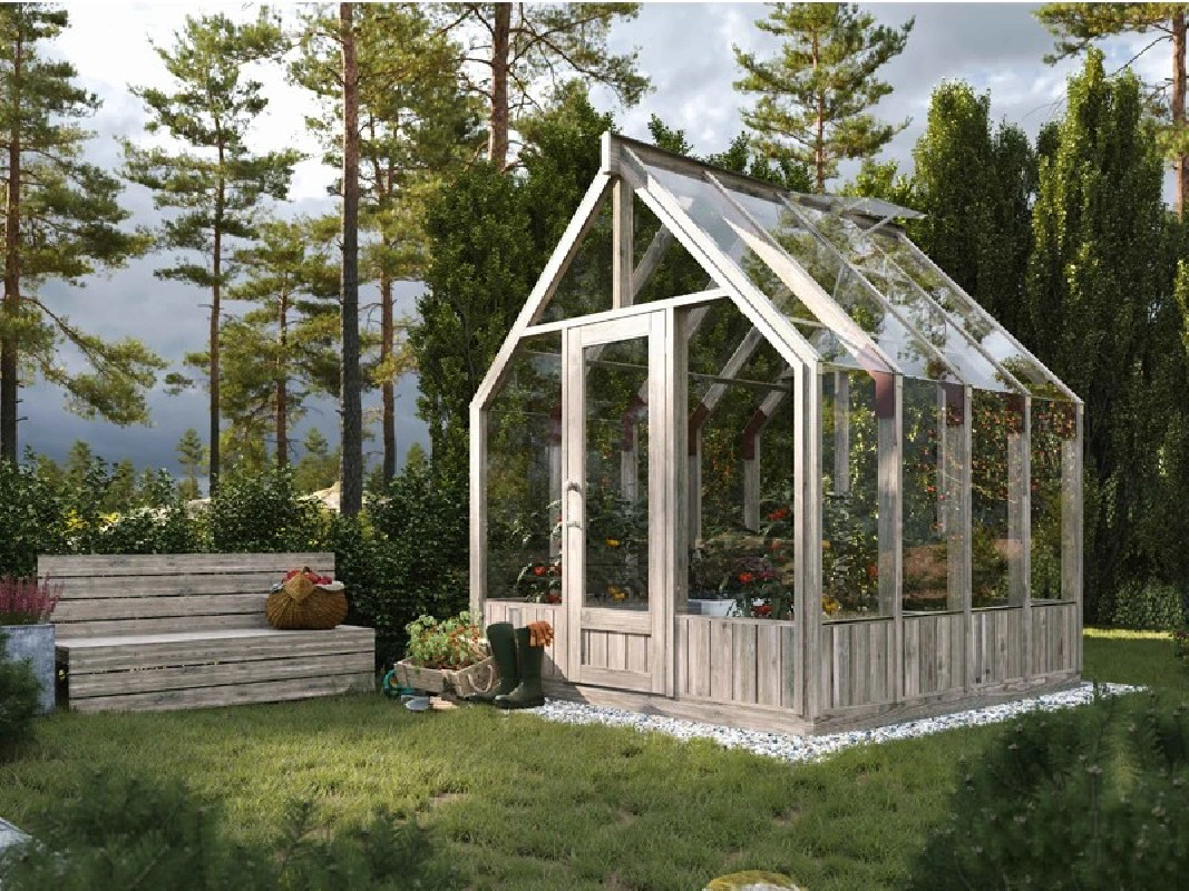 Serre de jardin bois Emilia