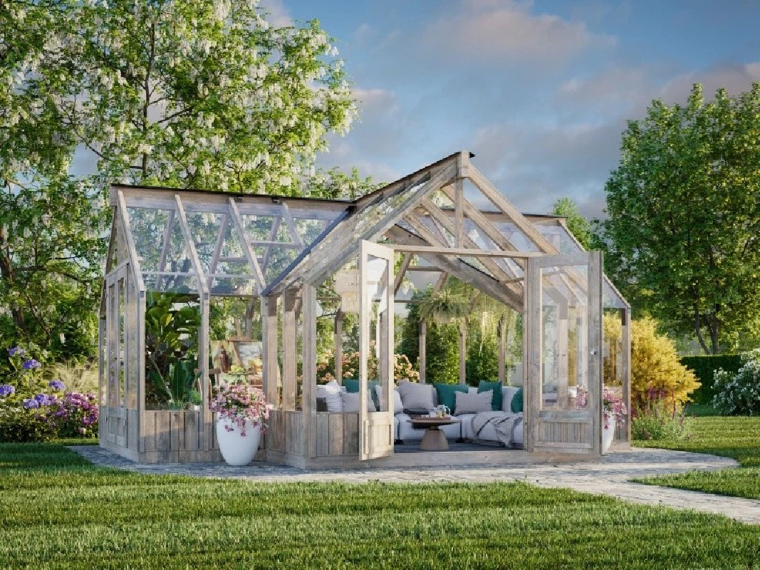 Serre de jardin bois Emilia