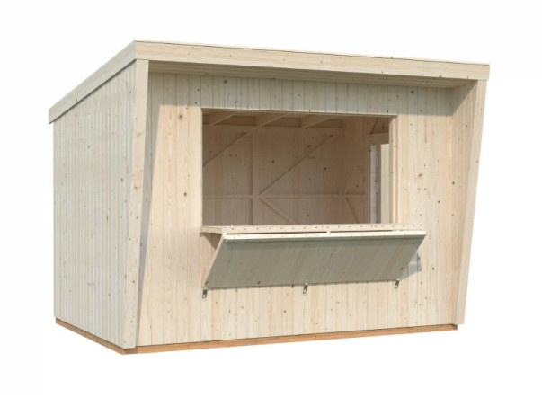 Kiosque chalet de vente KIRA 7.7 m2 brut
