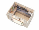 Kiosque chalet de vente KIRA 7.7 m2 brut