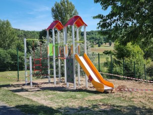 Aménagement aire de jeux et dalles alvéolaires - Barguelonne en Quercy - Sud Environnement