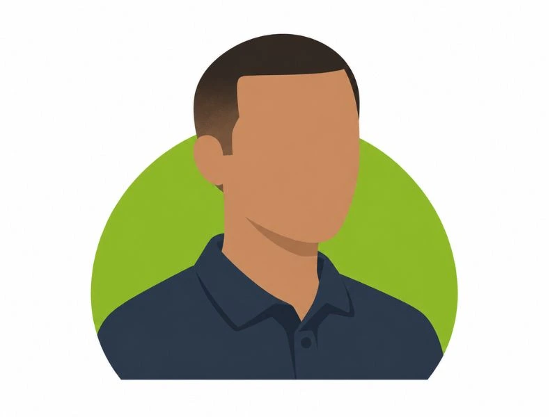 Portrait illustré de Olivier